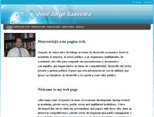 Tablet Screenshot of josejorgesaavedra.info